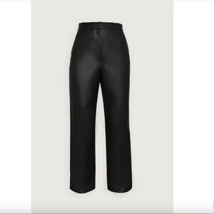 Oak & Fort - Straight Leg Vegan Leather Pant - Size 10 - Excellent Condition!